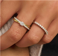 Ring Ti Sento Milano Woman in Silver Cubic Zirconia 12374ZY/54 - 12374ZY/54